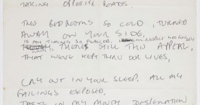 Ian Curtis exhibition to open in New York with personal letters, handwritten Joy Division lyrics and more